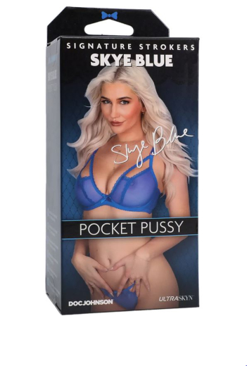 Taschenmasturbator Skye Blue Pussy UltraSkyn Vagina-Kopie des Pornostars texturierter Liebestunnel günstig kaufen