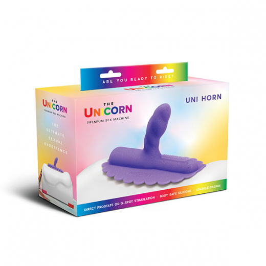 The-Cowgirl Unicorn Sexmaschinenaufsatz Uni-Horn Silikon