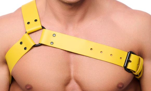 The-RED Shoulder-Harness Leather yellow S-M one-sided Roman-Style 2mm thick Cowhide by THE RED buy cheap
