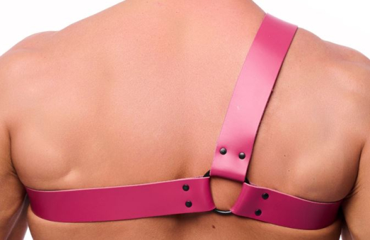 The-RED Shoulder-Harness Leather pink L-XL one-sided Roman-Style 2mm thick Cowhide by THE RED buy cheap
