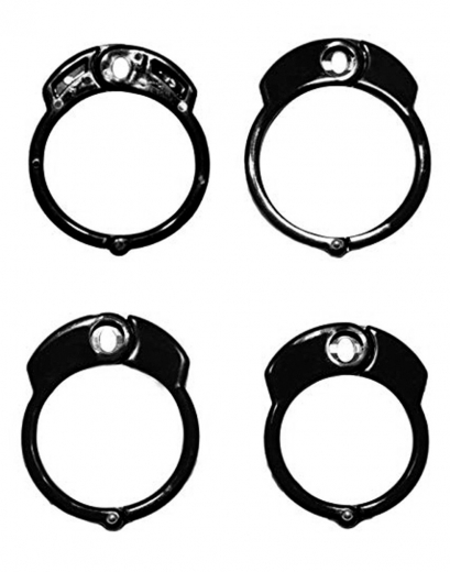 The-Vice Chastity Cock Cage Standard black