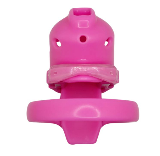 The-Vice Mach-2 Peniskäfig Mini pink ausbruchssicher 3 Cockringe & Auszieh-Schutzabdeckung internes Schloss kaufen