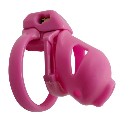 The-Vice Mach-2 Peniskäfig Mini pink ausbruchssicher mit Auszieh-Schutzabdeckung internes Schloss von THE VICE kaufen