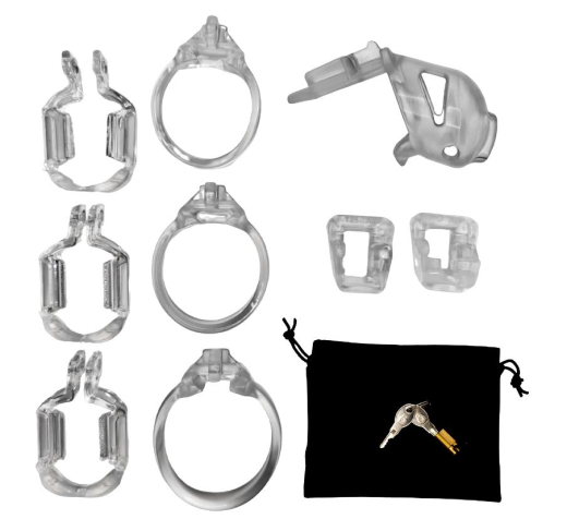 The-Vice Mach-2 Peniskäfig Mini transparent ausbruchssicherer Keuschheitskäfig internes Schloss kaufen