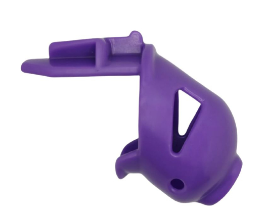 The-Vice Mach-2 Peniskäfig Mini violett Keuschheitskäfig m. Auszieh-Schutzabdeckung internes Schloss kaufen