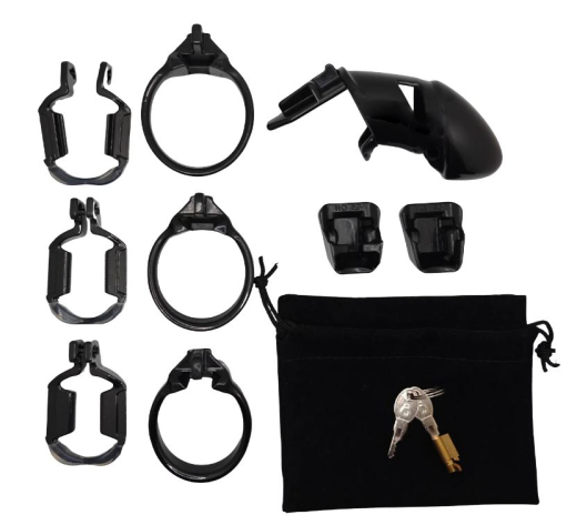 The-Vice Mach-2 Peniskäfig Plus schwarz m. Anti-Ausziehabdeckung internes Schloss von THE VICE günstig kaufen