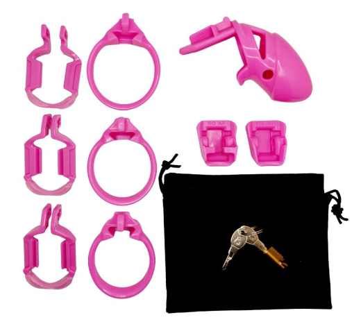 The-Vice Mach-2 Peniskäfig Standard pink ausbruchssicherer Keuschheitskäfig von THE VICE kaufen