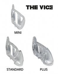 The-Vice Penis Chastity Cage Plus transparent