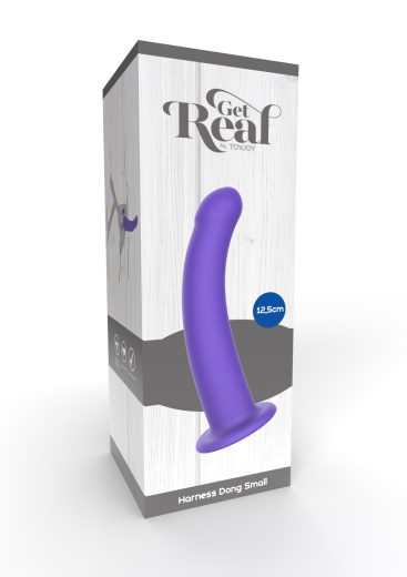 ToyJoy Dildo m. weiter Saugbasis Harness Dong small Silikon
