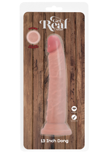 ToyJoy Penis Dildo w. Suction Base Dual Density 13-Inch TPE