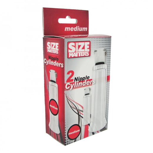 Vakuum Brustwarzen Saugzylinder 2-Stück