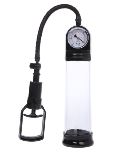 Vakuum Penispumpe m. Druckanzeige Crazy Bull Stallion