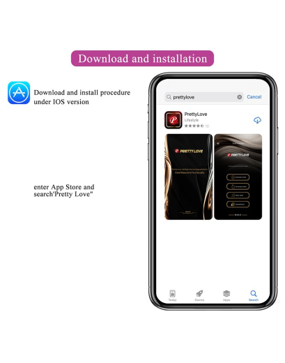 Vibrator m. E-Stim & App Homunculus Silikon 12 & 5 Modi asserdicht aufladbar von PRETTY LOVE Sextoys kaufen