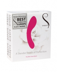 Vibrator Swan Mini Wand Mini-Vibrator 7 Vibrationsmodi USB aufladbar wasserdicht von SWAN Sextoys kaufen