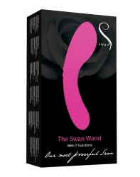 Vibrator Swan Wand mit 2 leistungsstarken Motoren gebogener Power-Vibrator wasserdicht aufladbar von SWAN kaufen