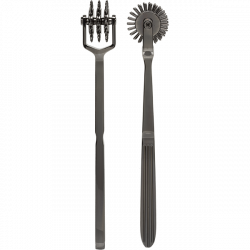 Wartenberg Pinwheel 3-Wheels black