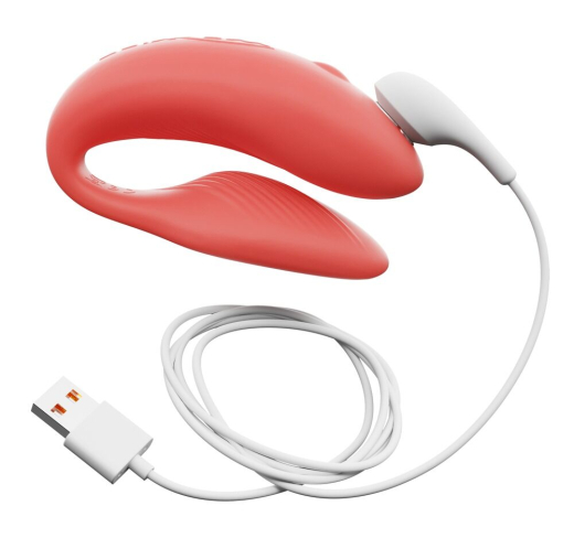 We-Vibe Chorus Paarvibrator m. Fernsteuerung & App orange 10+ Vibrationsmodi mit Ladestation von WE-VIBE kaufen