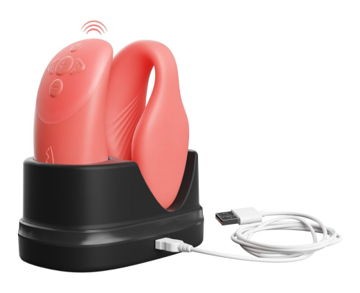 We-Vibe Chorus Paarvibrator m. Fernsteuerung & App orange 10+ Vibrationsmodi m. USB Ladestationl von WE-VIBE kaufen