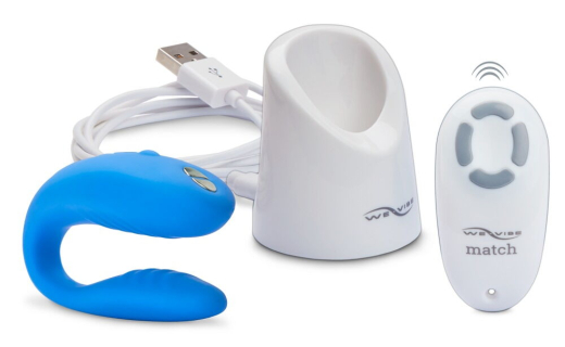 We-Vibe Match Paarvibrator m. Fernbedienung mit flexiblen Armen 10 Modi wasserdicht von WE-VIBE günstig kaufen