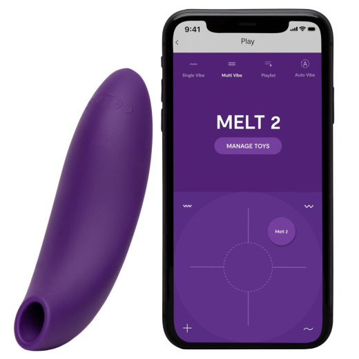 We-Vibe Melt 2 Pulsator m. Saugfunktion violett