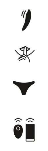 We-Vibe Moxie+ Panty Vibrator w. Remote & App aqua 10+Mode waterproof rechargeable Lay-on-Vibrator by WE-VIBE buy