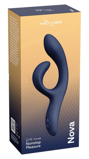 We-Vibe Nova2 Rabbit Vibrator w. App blue 10+ Vibration-Modes waterproof rechargeable by WE-VIBE buy cheap