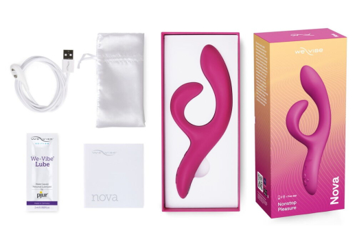 We-Vibe Nova2 Rabbit Vibrator m. App pink 10+ Modi wasserdicht USB aufladbar von WE-VIBE günstig kaufen