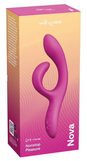 We-Vibe Nova2 Rabbit Vibrator m. App pink 10+ Modi wasserdicht per USB aufladbar von WE-VIBE günstig kaufen