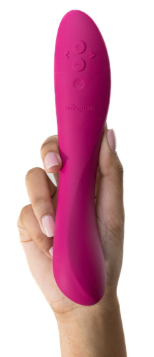 We-Vibe Rave2 G-Punkt Vibrator m. App pink zweimotoriger leiser Silikon Vibrator biegsam von WE-VIBE günstig kaufen