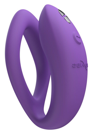 We-Vibe Sync O Couples Vibrator w. App purple w. Remote special O-shaped Design waterproof rechargeable buy