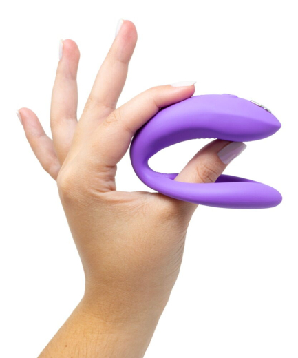 We-Vibe Sync O Couples Vibrator w. App purple w. Remote special O-Shape stimulating Design waterproof by WE-VIBE buy