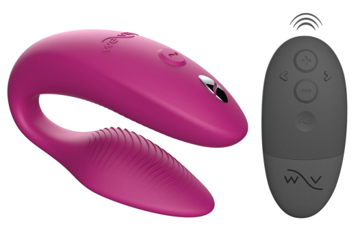We-Vibe Sync2 Couples Vibrator w. Remote & App pink Silicone 10x10 Mode waterproof USB rechargeable by WE-VIBE buy