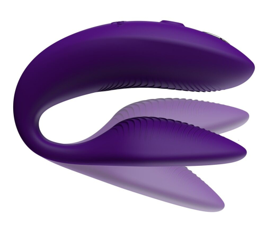 We-Vibe Sync2 Couples Vibrator w. Remote & App purple bendable 10x10 Mode waterproof rechargeable by WE-VIBE buy