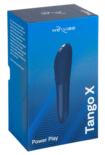 We-Vibe Tango-X Minivibrator aufladbar blau 10cm klein wasserdicht & aufladbar 8 Speed 7 Mode von WE-VIBE günstig kaufen
