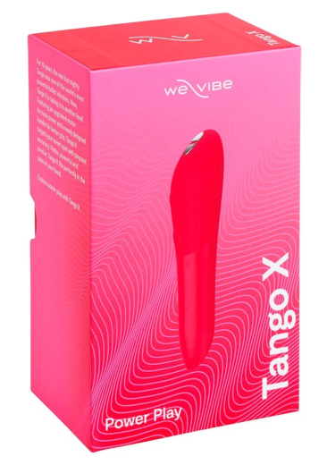 We-Vibe Tango-X Mini Vibrator rechargeable red Pocket-Vibrator 8 Speed 7 Mode waterproof soft Silicone by WE-VIBE buy