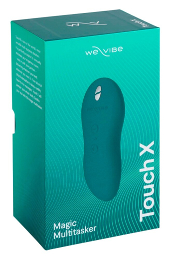 We-Vibe Touch-X Auflegevibrator aufladabar grün für wohltuende Körpermassagen 8 Speed 7 Mode günstig kaufen