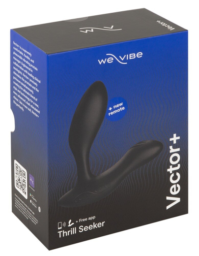 We-Vibe Vector+ Prostatavibrator m. Fernbedienung & App schwarz 10 Modi aufladbar Analvibrator von WE-VIBE kaufen