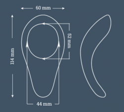 We-Vibe Verge Cock Ring w. Vibration & App stretchable 52mm Silicone vibrating Penis-Ring from WE-VIBE buy