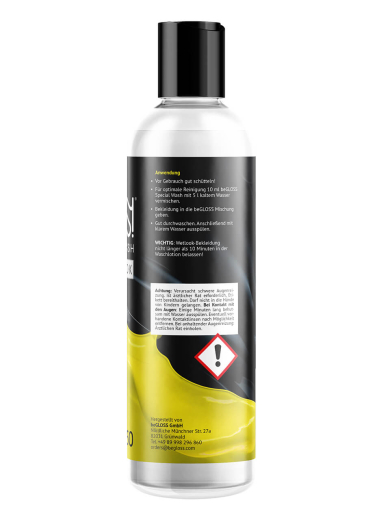 Wetlook-Waschmittel beGLOSS Special Wash Ultra Clean 250ml Spezialreiniger für Wetlook-Bekleidung kaufen