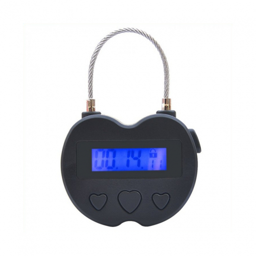 Time Lock Bondage Timer rechargeable Hearts