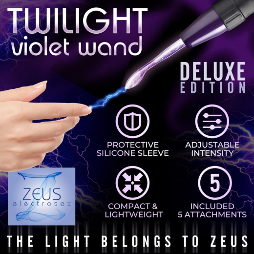 Zeus Electrosex Twilight Wand Ultra Deluxe Edition 10-Pieces