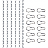 6-Punkt Sex-Sling Aufhängeketten-Set & Karabiner 120cm