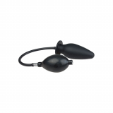 Plug anal gonflable en silicone True Black
