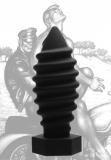 Anal Plug gerippt Silikon Tom-of-Finland Screw-U