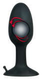 Butt-Plug w. rotating Ball Backdoor Friend small