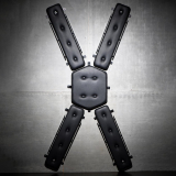 St. Andrews Cross Wall mounted padded PU-Leather 5-Pieces