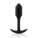 B-Vibe Snug Plug 1 Plug anal avec poids interne noir