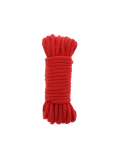 Bondageseil 10-Meter 8mm rot