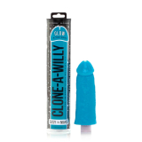 Clone-A-Willy Blue Kit de copie de pénis Glow-in-the-Dark