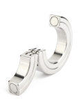 Cockring m. Scharnier magnetisch Edelstahl 40mm